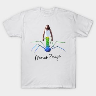 Nicolas Phage Bacteriophage Virus T-Shirt